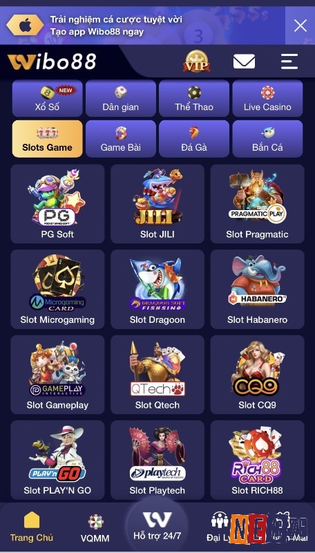 Slot game tại đây có hàng trăm trò chơi đa dạng và đồ họa tuyệt vời