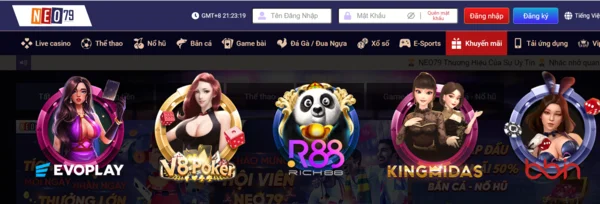 Tham gia NEO79 và tận hưởng kho game cực đã