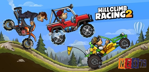 Đa dạng chế độ chơi hấp dẫn trên Game Hill Climb Racing