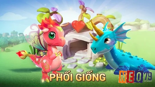 Game Dragon Mania Legends được thiết kế với đồ hoạ đầy màu sắc và sinh động