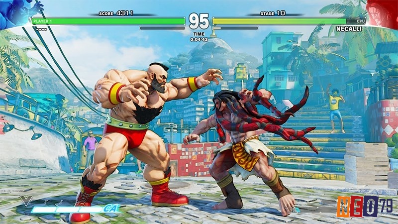 Lối chơi game Street Fighter V xoay quanh V-Gauge