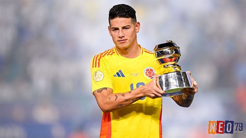 James Rodriguez đẹp trai và chinh phục trái tim của nhiều fan hâm mộ