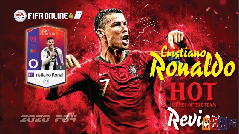 Top cầu thủ được sử dụng nhiều nhất fo4 - Cristiano Ronaldo mùa HOT