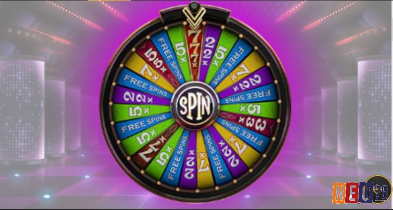 Mức thưởng nhận được từ Wheel of Fortune từ 5x đến 777x