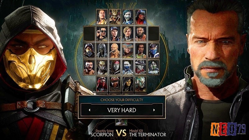 Mortal Kombat 11 có đa dạng các nhân vật khác nhau cho người chơi lựa chọn