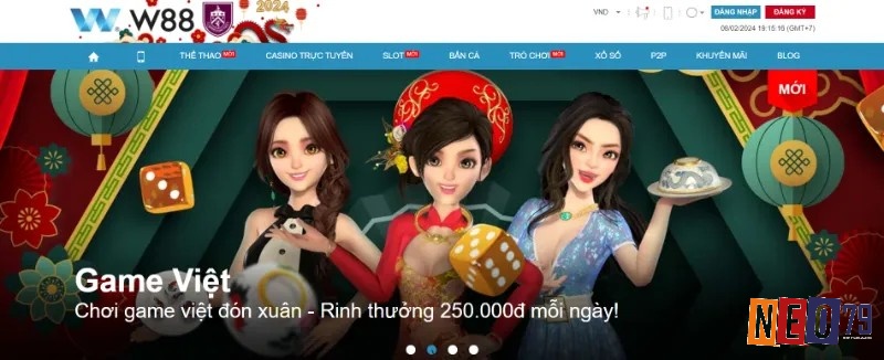 Casino online uy tín nhất ấn tượng W88