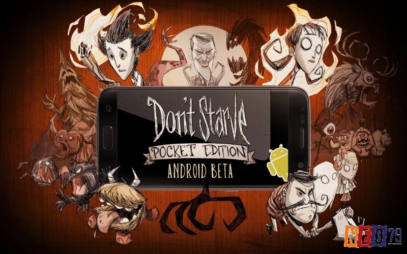 Game Android phiêu lưu sinh tồn đặc sắc Don’t Starve: Pocket Edition