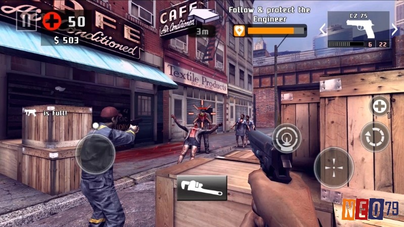 Game mobile kinh dị bắn súng máu me DEAD TRIGGER 2