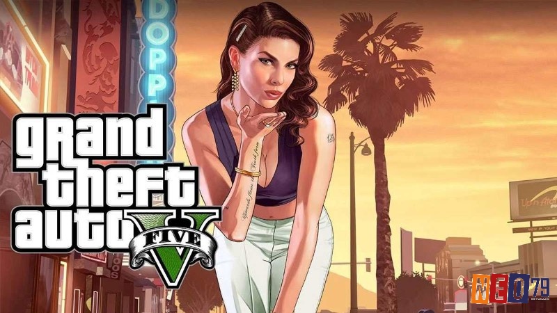 Game PC hành động Grand Theft Auto V (GTA 5)