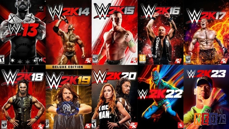 Hãy tham gia game thể thao hay WWE